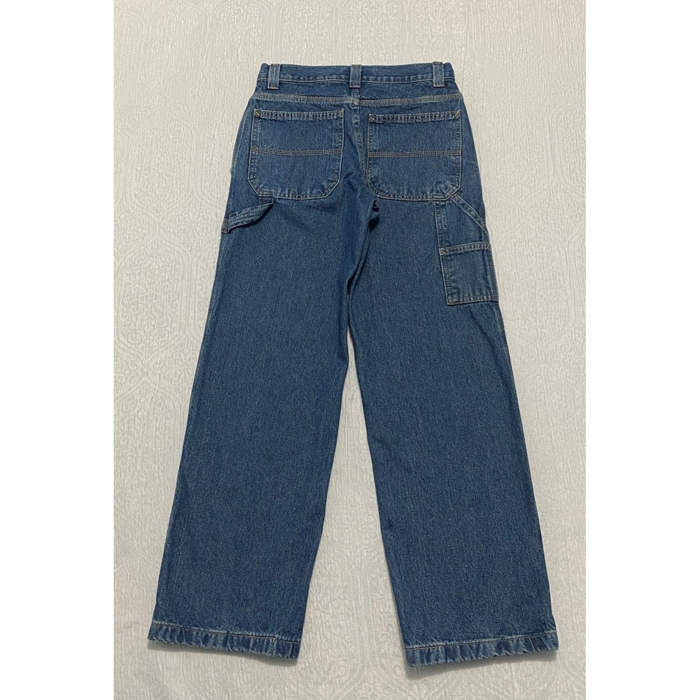 Ruff Hewn Boys Carpenter Jeans‎ Size 14 R Blue Denim Cotton Casual